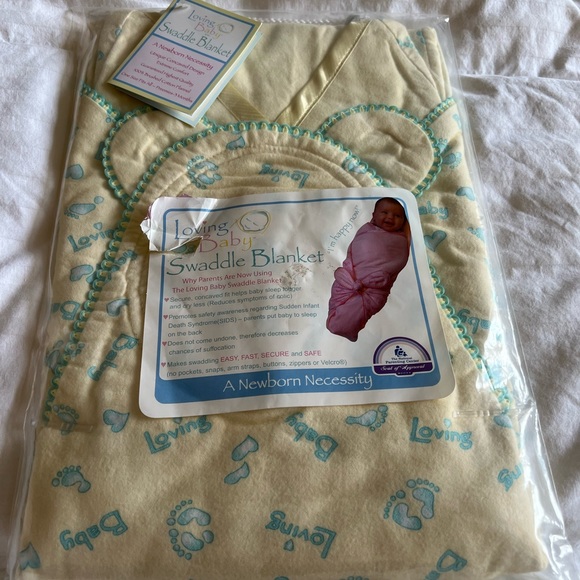 Loving Baby Swaddle Blanket (NWT) - Picture 4 of 6
